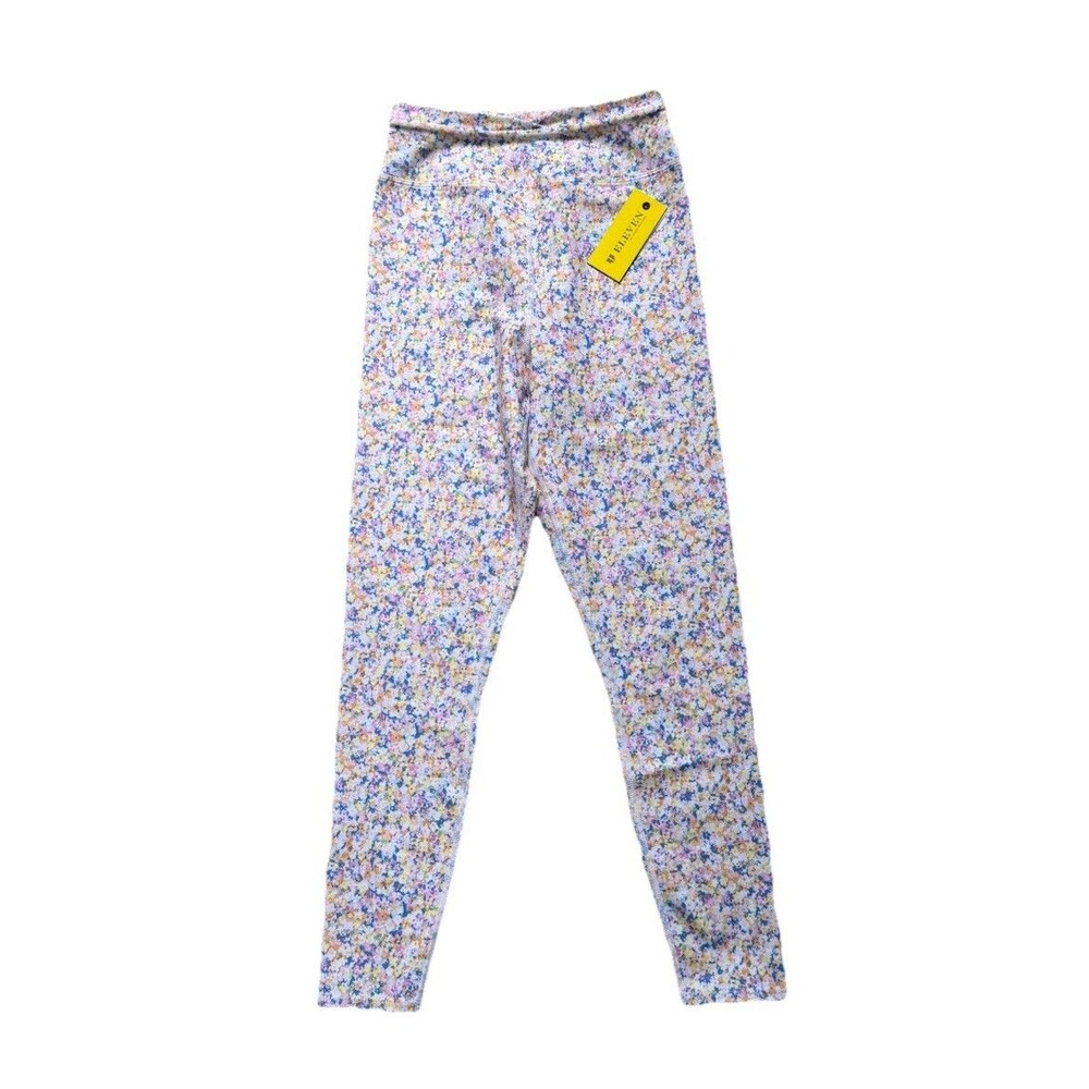 EleVen by Venus Williams Womens Flower Power Legging Wildflower Leggings Small